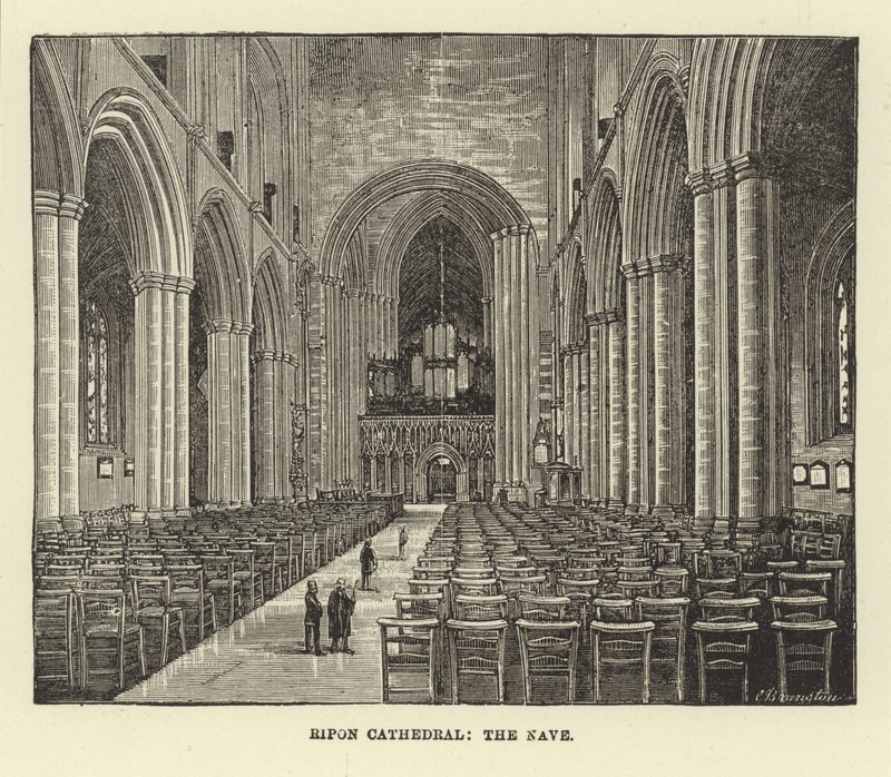 Ripon Katedrali, Nef by English School