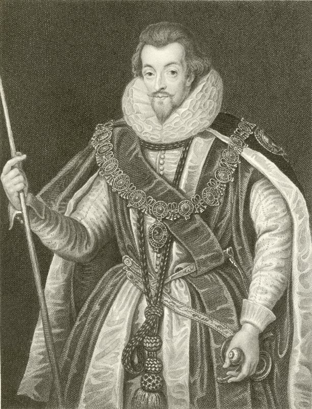 Robert Cecil, Salisbury Kontu by English School