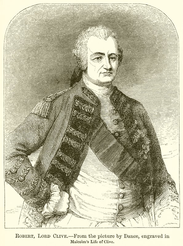 Robert, Lord Clive by English School