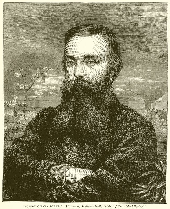 Robert Ohara Burke by English School