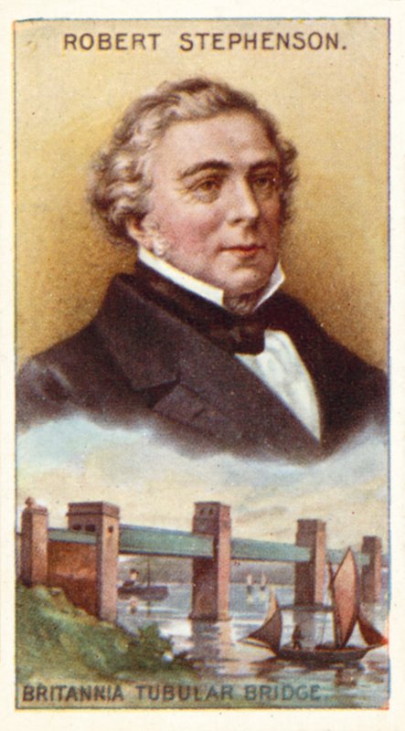 Robert Stephenson, Britannia Borulu Köprü by English School