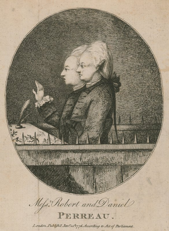 Robert ve Daniel Perreau by English School