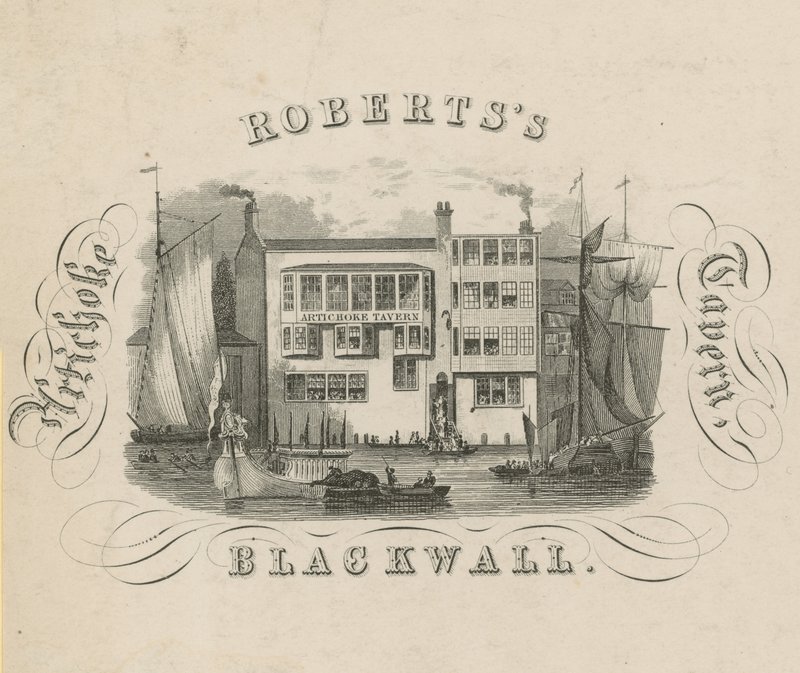 Roberts Enginar Tavern, Blackwall, Londra by English School