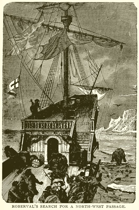 Robervals Kuzey-Batı Geçidi Arayışı by English School