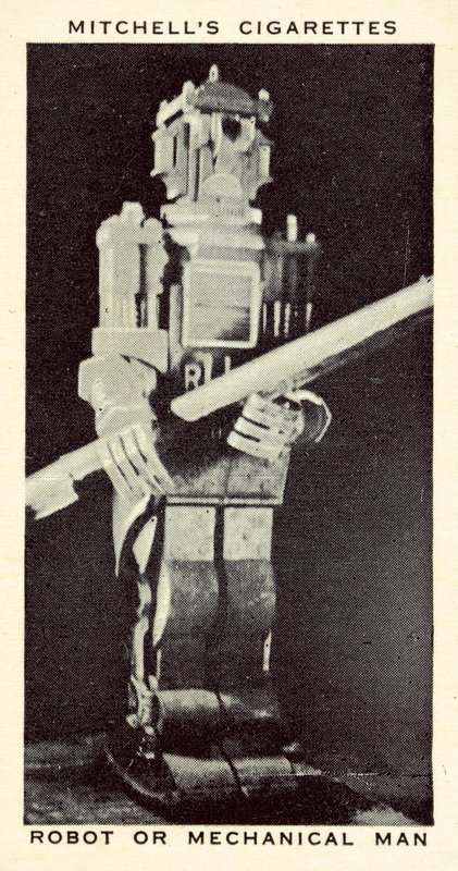 Robot veya Mekanik Adam (taş) by English School