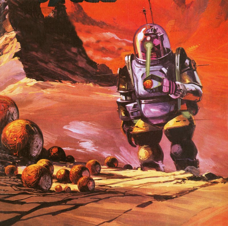 Kızıl gezegende öngörülen robotlar by English School