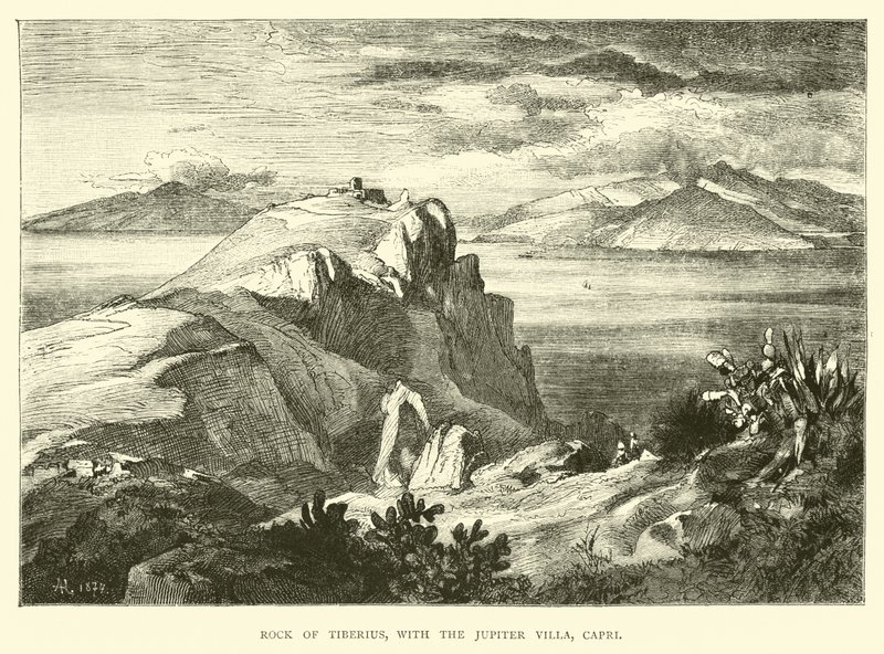 Jüpiter Villası ile Tiberius Kayası, Capri by English School