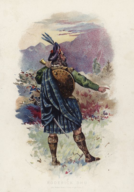 Roderick Dhu, Sir Walter Scotts Gölün Leydisi