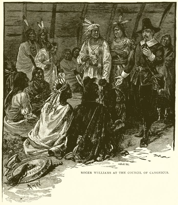 Roger Williams, Canonicus Konseyi