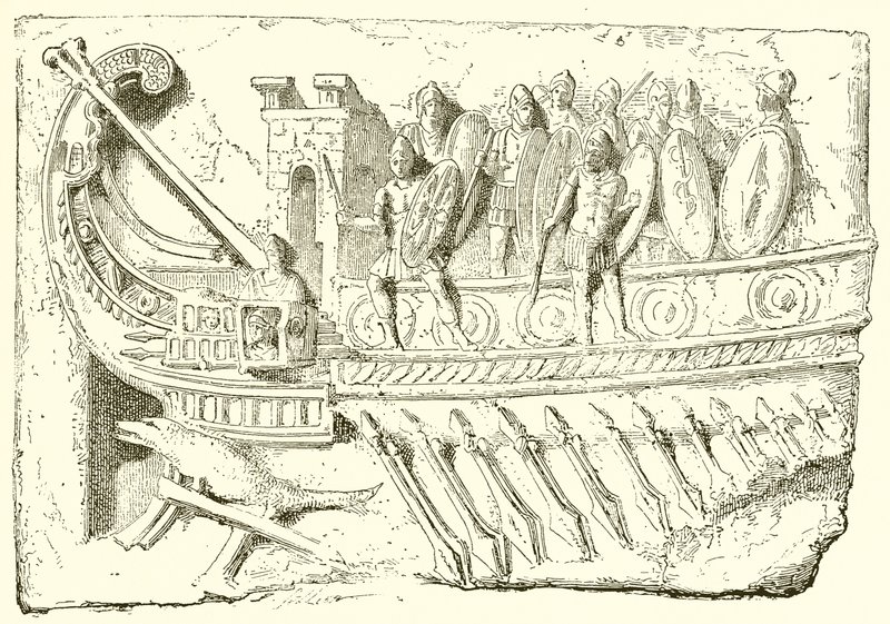 Roma Kadırgası by English School