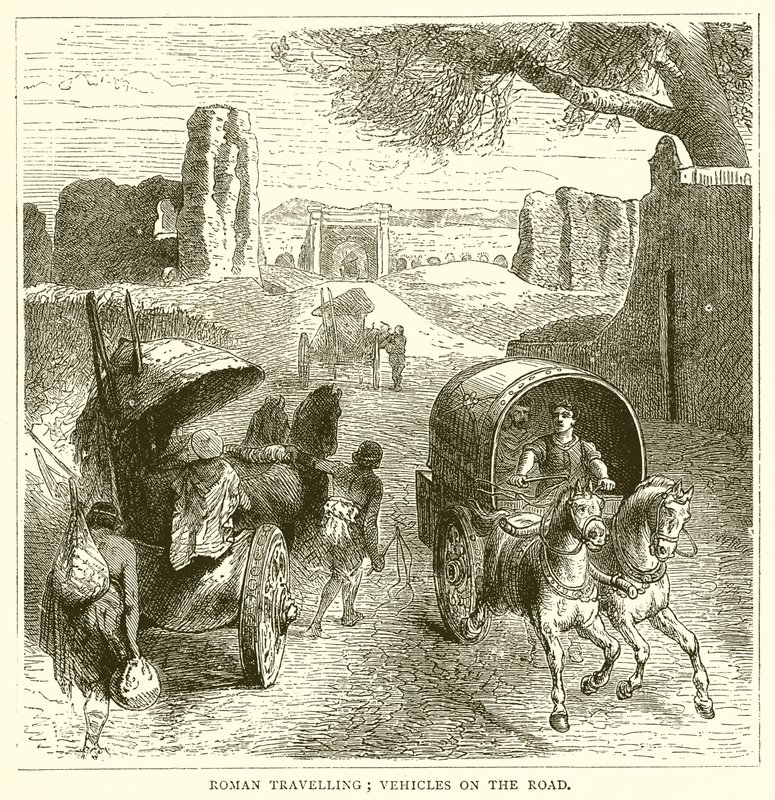 Roma Seyahati; Yoldaki Araçlar by English School