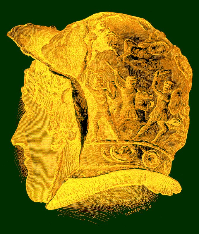 Roma adak miğferi, Edward Ollier tarafından yazılan Cassells Illustrated Universal History