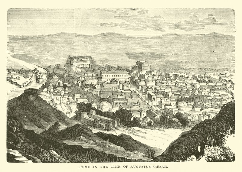 Augustus Caesar zamanında Roma by English School