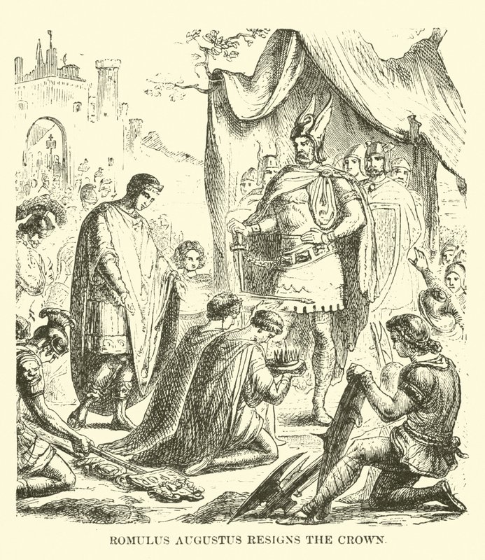 Romulus Augustus tahttan istifa etti by English School