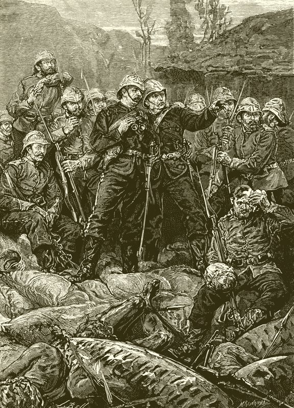 Rorkes Drift: Saldırıdan sonraki sabah by English School