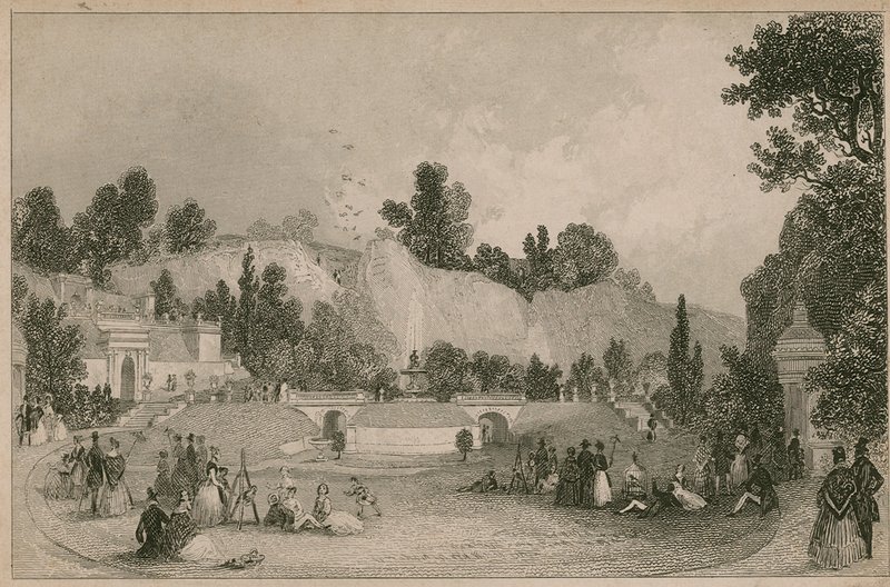 Rosherville Bahçeleri, İtalyan Bahçesi, Gravesend by English School