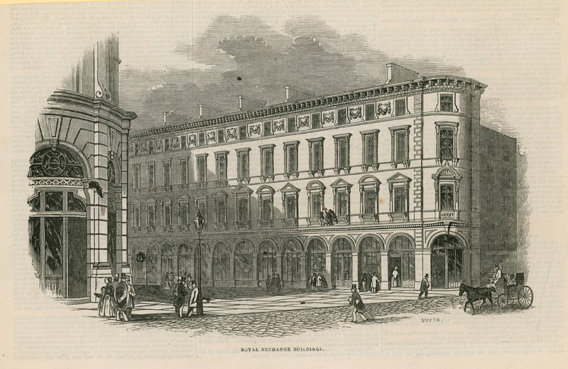 Royal Exchange Binaları, Londra by English School