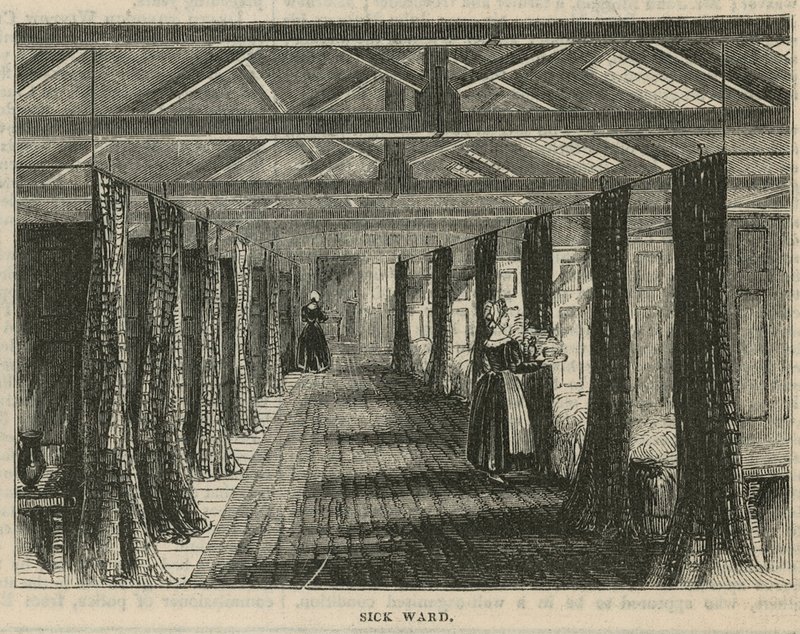 Royal Free Hastanesi, Londra: Sick Ward by English School