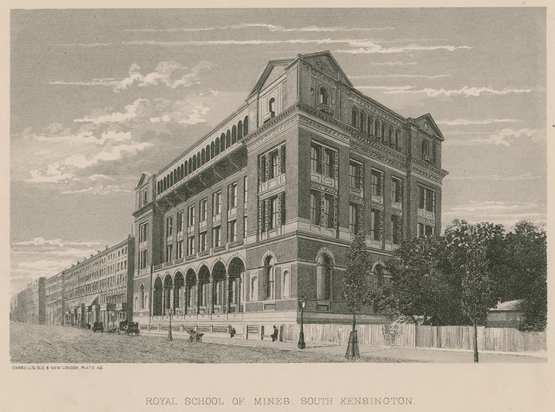 Kraliyet Maden Okulu, South Kensington, Londra by English School