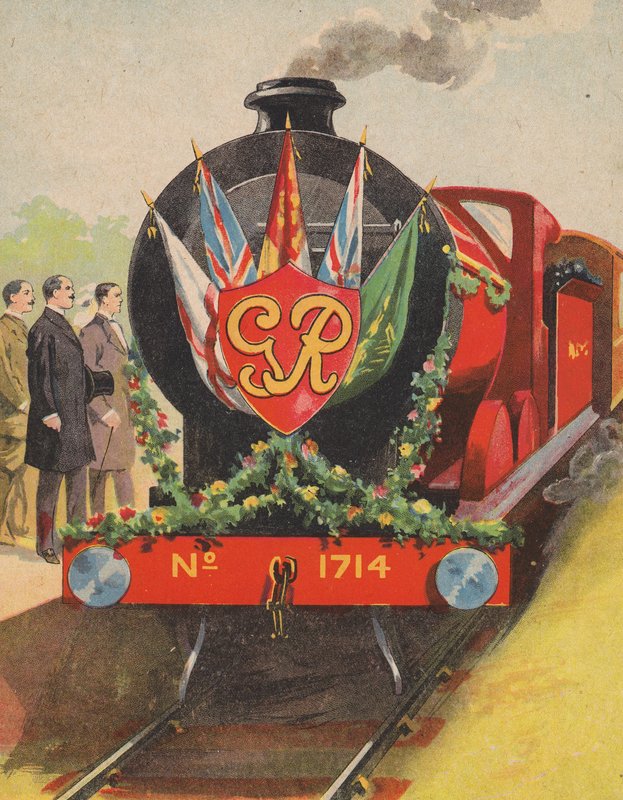 Kraliyet treni (renkli taş) by English School