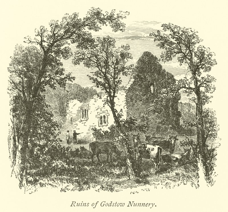 Godstow Manastırı Harabeleri by English School