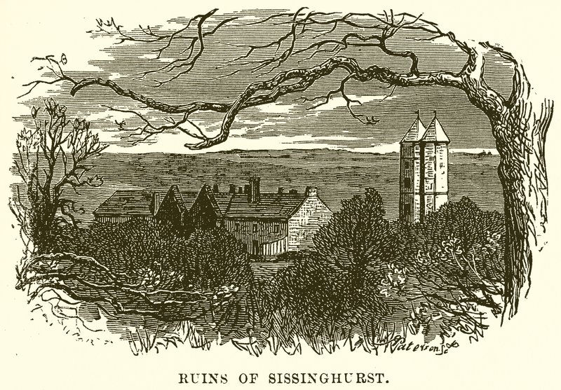Sissinghurst Harabeleri by English School