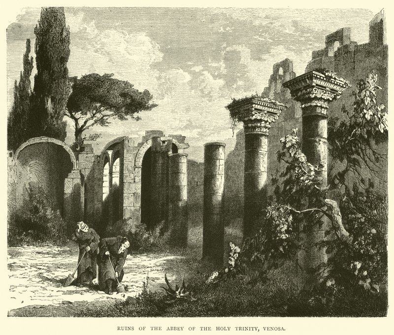 Kutsal Üçlü, Venosa Manastırı Harabeleri by English School