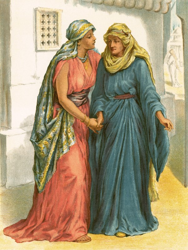 Ruth ve Naomi by English School