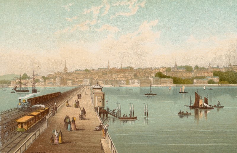 Ryde--Wight Adası by English School