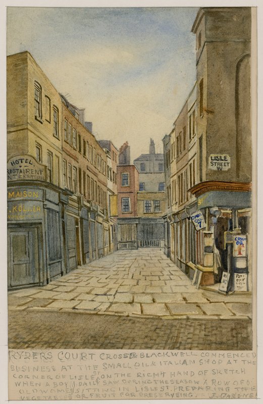 Ryders Court ve Lisle Street