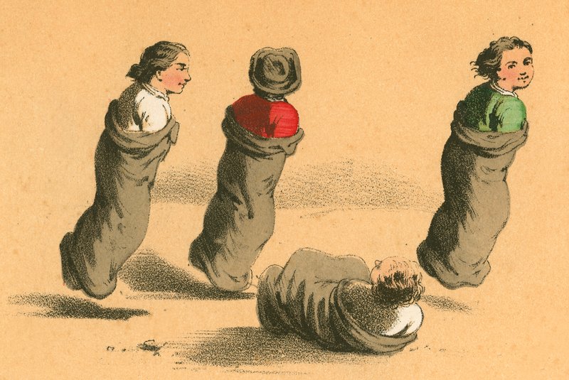 Çuval yarışı by English School