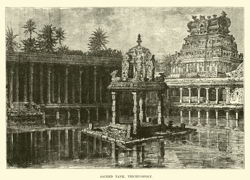 Kutsal Tank, Trichinopoly by English School