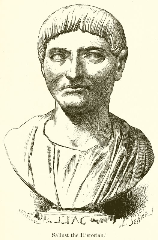 Tarihçi Sallust by English School