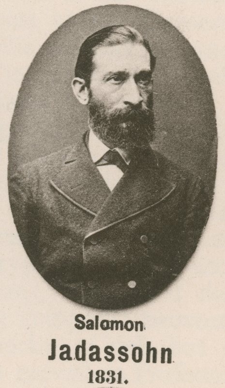 Salomon Jadassohn (gravür) by English School