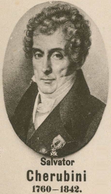 Salvator Cherubini (gravür) by English School