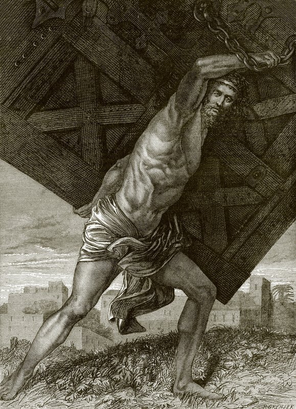 Samson, Gazze şehrinin kapılarını kaldırıyor by English School