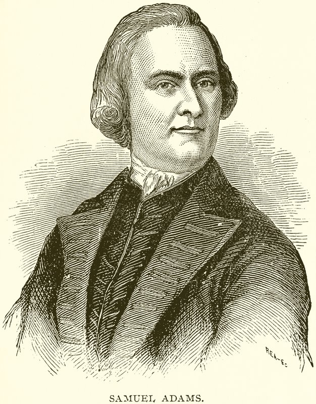 samuel adams by English School