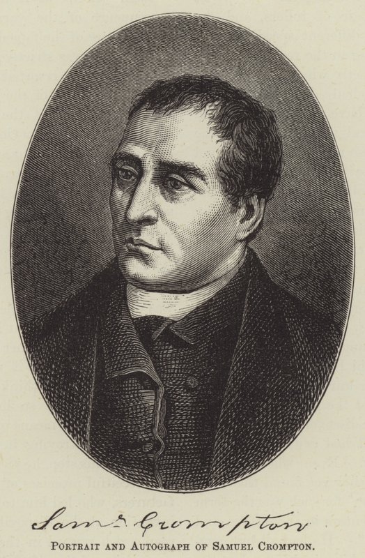 Samuel Crompton (gravür) by English School
