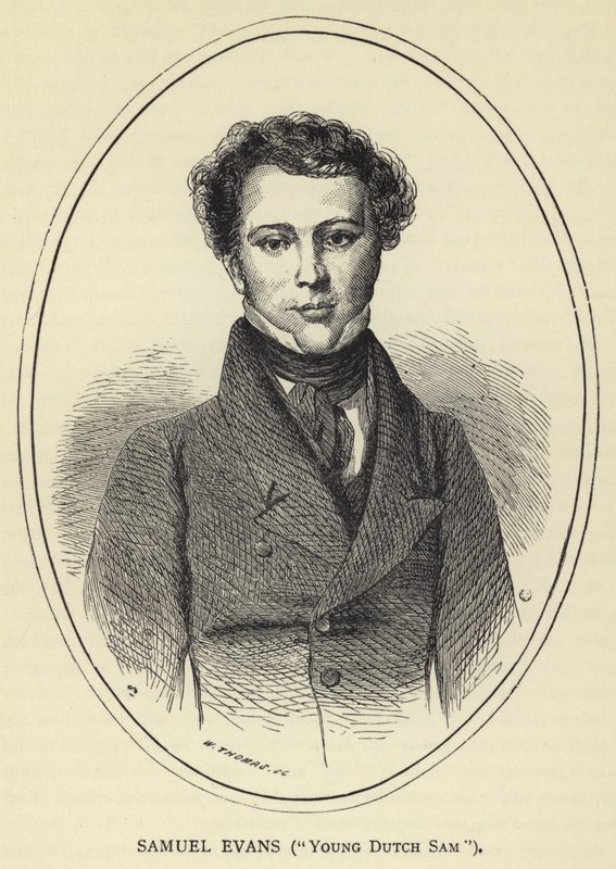 Samuel Evans, Genç Hollandalı Sam by English School