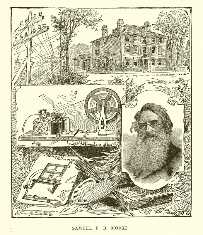 Samuel F.B. Morse by English School