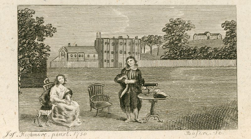Samuel Richardson ve Bayan Highmore by English School