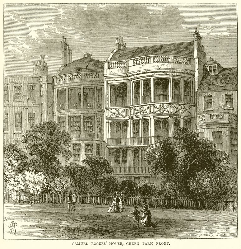 Samuel Rogers Evi, Green Park Önü by English School