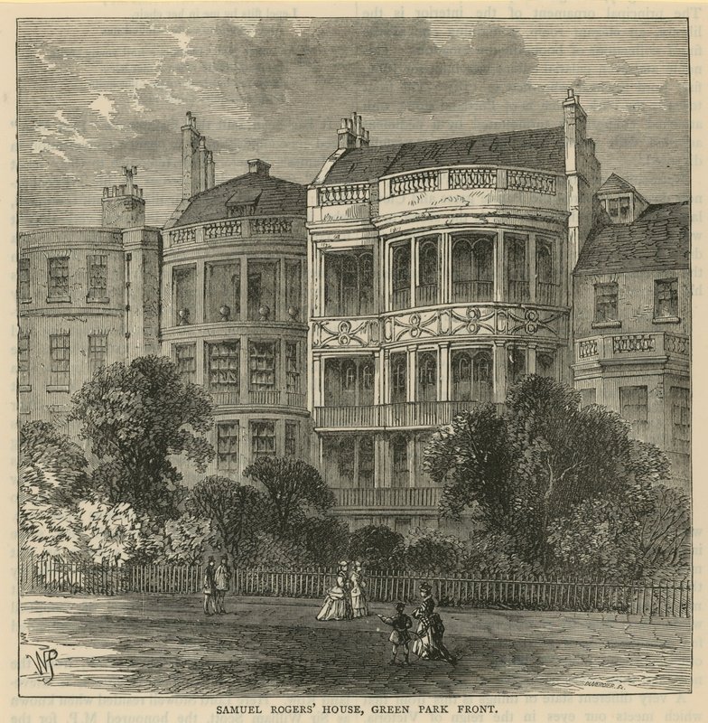 Samuel Rogers Evi, Green Park önü by English School