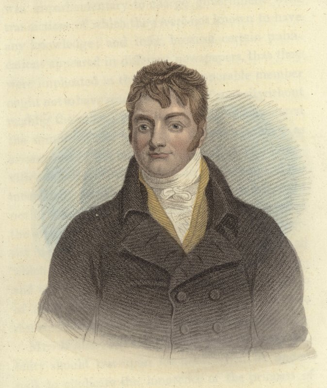 Samuel Whitbread, İngiliz politikacı (renkli gravür) by English School