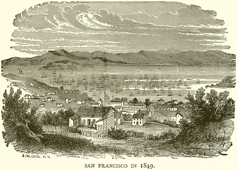 1849 yılında San Francisco by English School