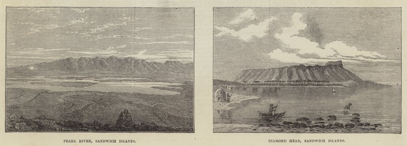 Sandviç Adaları (gravür) by English School