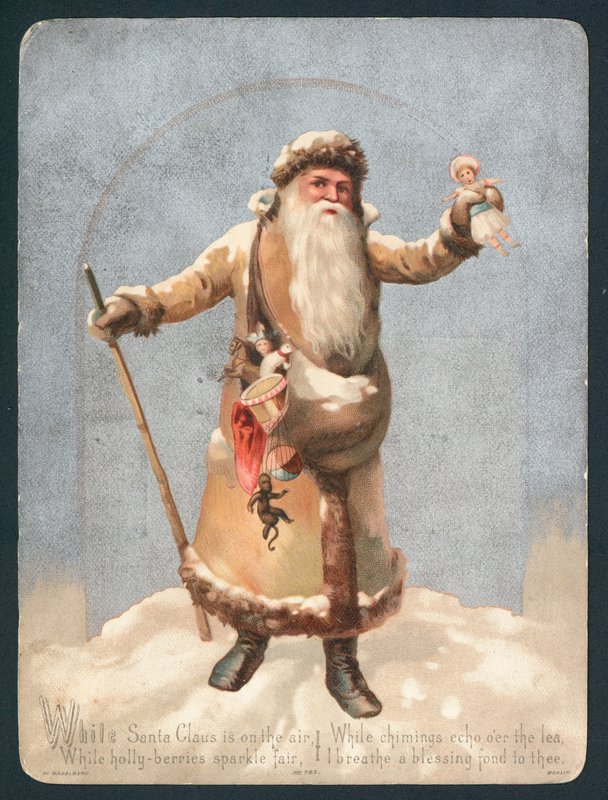Bulutlarda Noel Baba, Noel Kartları by English School