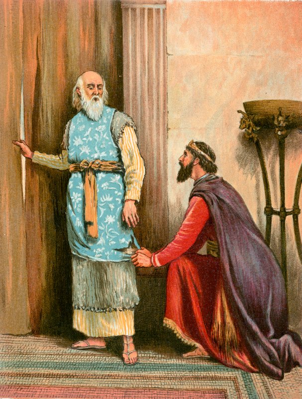 Saul ve Samuel by English School