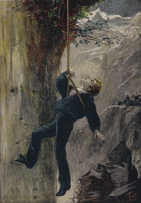 Kaydedildi. Elihu Burritt (renkli lito) tarafından The Natural Bridge veya One Niche the Highest