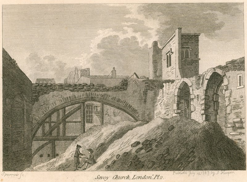 Savoy Kilisesi, Londra by English School